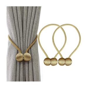 A Pair of Curtain Tiebacks- Gold